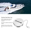 Fuel Cap for Boat, Stainless Steel Fuel Cap for Yacht