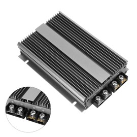 Areyourshop 12V to 36V 20A Step-Up Power Supply Converter Regulator for Car, Waterproof Aluminum 20A DC-DC 12V Step Up to 36V Power Supply Converter
