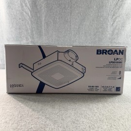 Allen-Bradley Broan LP50100DC LO PROFILE Bathroom Ventilation Fan 50-80-100 CFM 4in Duct Fan