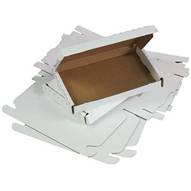 Triplast C6 160 x 110 x 20 mm White PIP Cardboard Large Letter Postal Box for Royal Mail (Pack of 10)