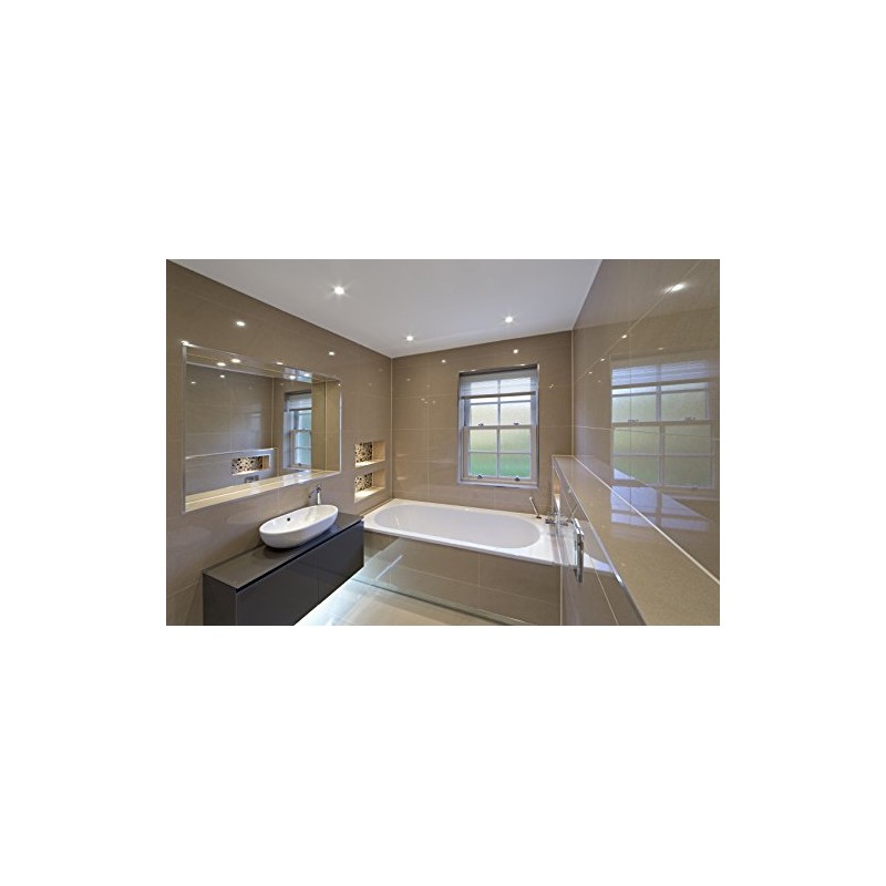 VBLED Bathroom Recessed Spotlight Mounting Frame IP65 Steel for Bathroom