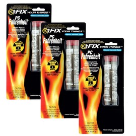 PC Products PC-Fahrenheit Hi-Temp Epoxy Adhesive, 1 oz Stick (Pack of 3)