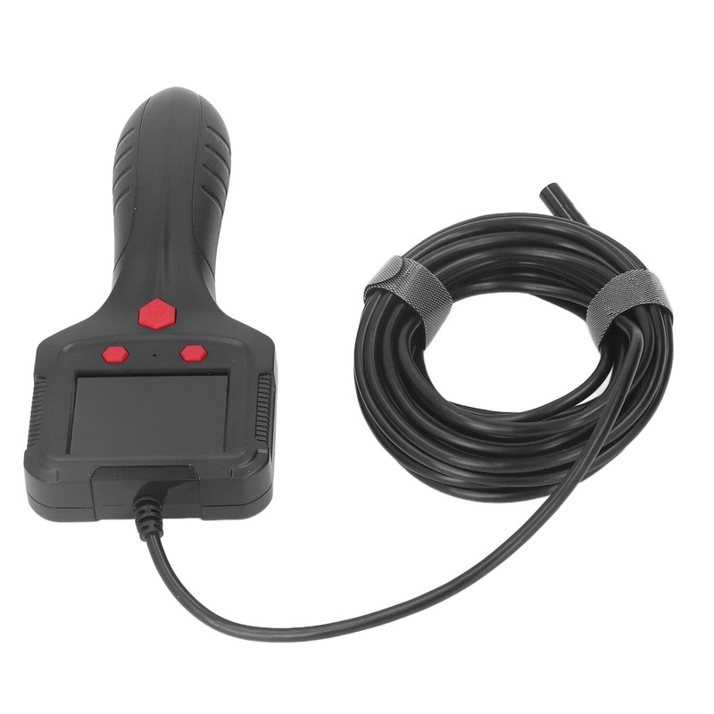 Industrial Endoscope Cam Handheld Inspection Borescope 2.4in LCD Screen 8mm