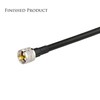 wlaniot PL259 Crimp Connector PL-259 Plug Male Connector pl259 pl-259