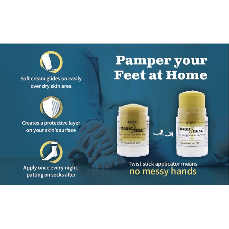 MagicHeal Heel Therapy That Really Works Cracked heels vanish like