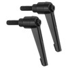 sourcing map 2Pcs M6 x 16mm Adjustable Knobs Handle Male