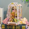 DIY Book Nook Kit, Diealles Shine 3D Wooden Puzzle Book