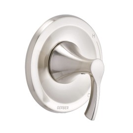 DANZE D510422BNTC Antioch 1H Pressure Balance Trim Kit & Treysta Cartridge for Valve Only, Brushed Nickel