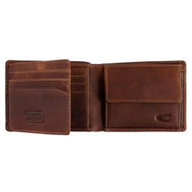 camel active Nepal Herren Geldbörse Klein Querformat RFID Leder Klein Braun