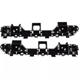 CarFixParts Bumper Bracket Set For 2013-2017 Honda Accord Front Plastic 2Pc Set