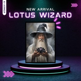 MTG (Black Lotus Wizard) - 100ct Matte TCG Card Art Sleeves by Ai Armor