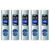 Pentel Stein Refill, 0.3 HB, Set of 5