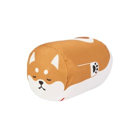 Toyo Case Cool Futon Cushion Friends Size Approx. Diameter 7.9 x Length 11.8 inches (20 x 30 cm) WEB-COOL (Mini Shibainu)