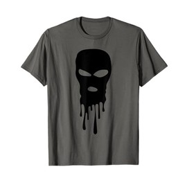 Ski Mask Balaclava Bandit Mask Robber Mask Hip Hop Rap T-Shirt