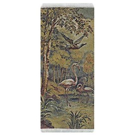 MyTinyWorld Dolls House Miniature Large Woven Tapestry With Flamingos (TAPMR02)