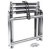 Pontoon Boat Ladder,3 Step Telescoping Ladder Under Platform Slide Mount