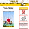 Franco Peanuts - Juego de 13 Cortinas de Ducha y