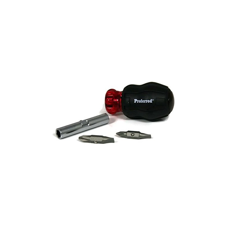 Standard Screw Interchangeable Bit Stubby Screwdriver Tool Set