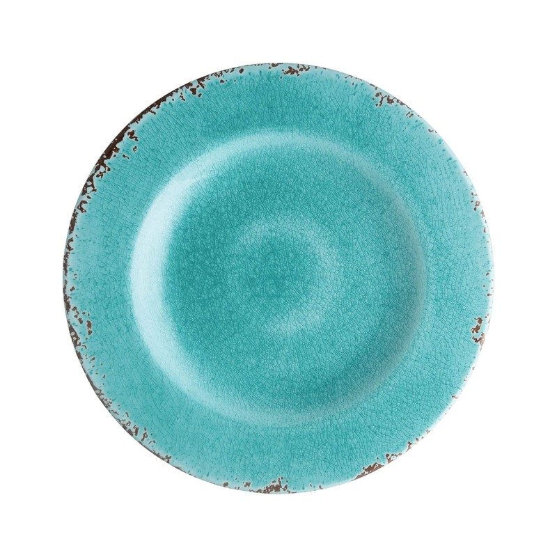 Supreme Housewares 12-Piece Melamine Dinnerware Set, Includes Dinner Plates, Salad