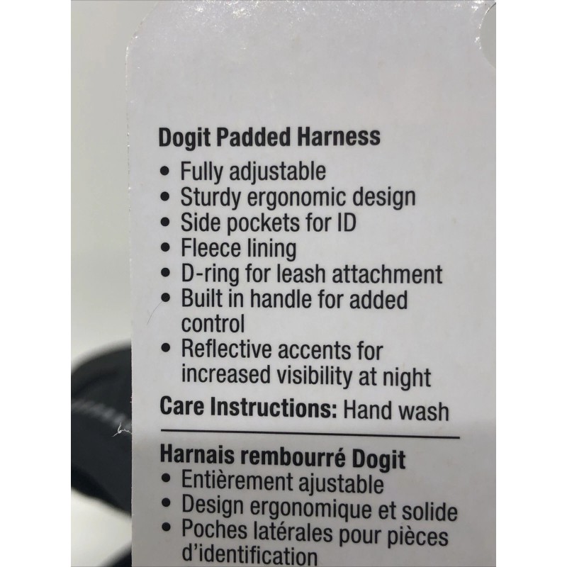Dogit Hagen Dogit Padded Dog Harness w/ Reflective Accents Medium