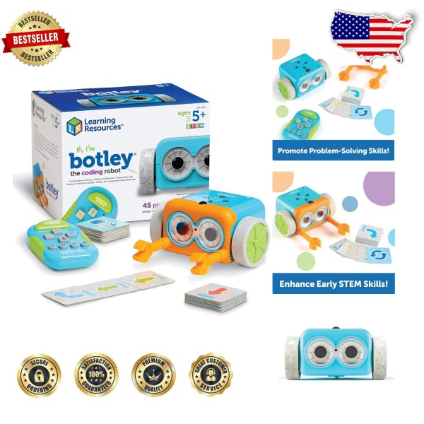 Botley The Coding Robot - 45 Piece STEM Toy Set