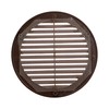 Vent Systems 6" Inch (Opening Dimensions) Brown Soffit Vent Cover