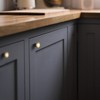 YAGU Modern 10 Pack Kitchen Drawer Knobs Cabinet Knob Brushed