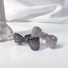 LAVINA Ribbon Bow CZ Ring For Women Bride's Wedding Proms