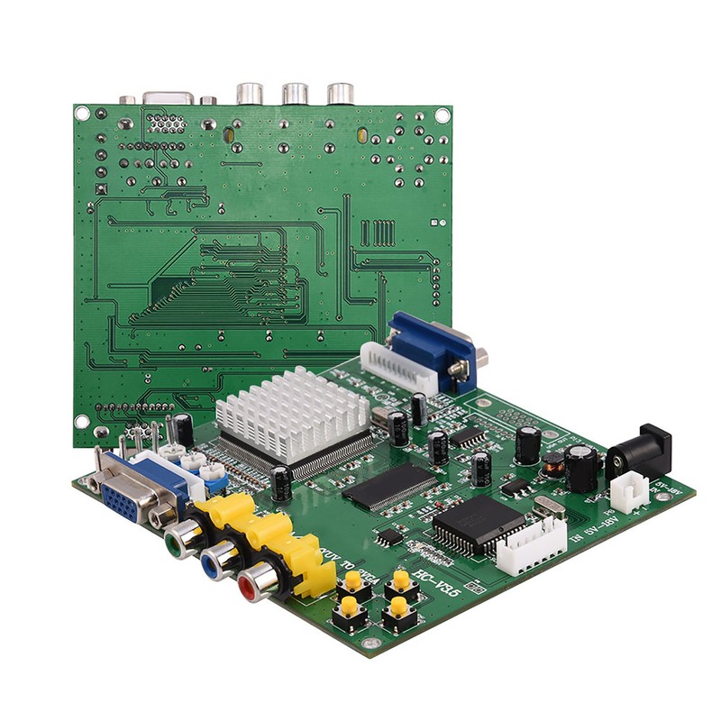 CGA/EGA/YUV/RGB to VGA Arcade Game HD Video Converter Adapter Board