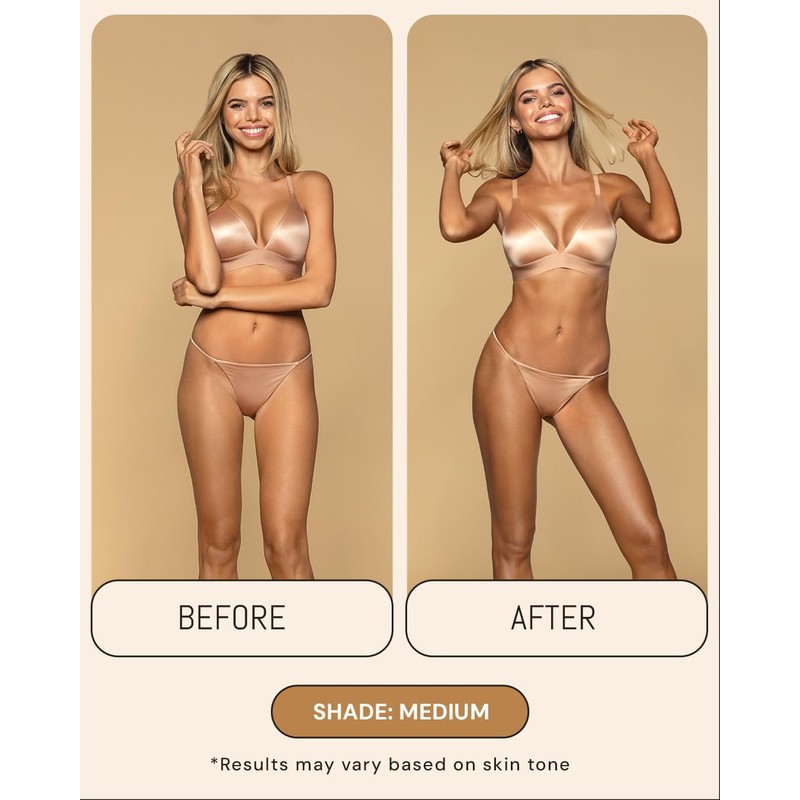 PETAJANE Medium Tanning Mousse, 7 FL OZ, Pack of 2