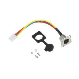 Outer/Winch Socket Connector Assembly with Rubber Cover Dust Cover Replacement for Gen2 97495/97412 XRC 9500 12000 Winchs 97495-59 9749559 Auto Replacement Parts