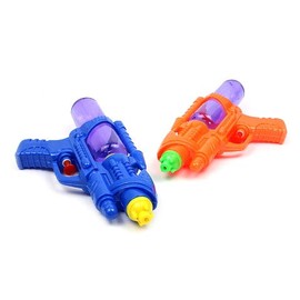 Toshinari Water Gun Aquaraser, 4 Types of Colors, 1 Set, Water Gun, Shooting Range: Approx. 14.8 ft (4 m)