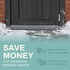 Under Door Draft Stopper for Bottom of Doors 24” -