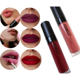 Kit De 10 Labiales Liquidos Colorton Indeleble Gloss Matte