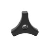 Plastic Handle Knob Nut Screw Bolt, Triangle Knob Handle Bolt