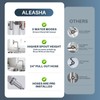 Kitchen Faucet with Pull Down Sprayer: ALEASHA Waterfall Kitchen Sink