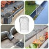 YYTECH Pack of 8 Gutter Leaf Protection, Rain Gutter Leaf