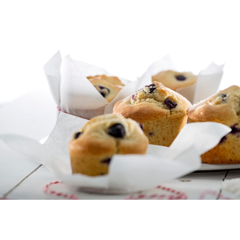 Lékué 6 Cavity Gourmet Muffin Mould, Black