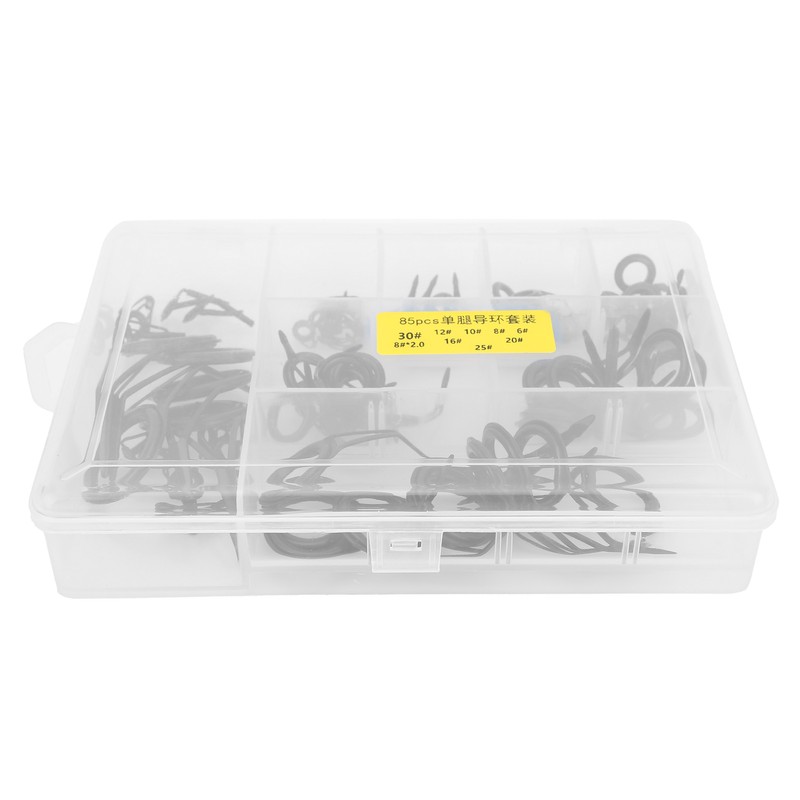 Fishing Rod Single Foot Fishing Pole Eyes Rings Repair Kit