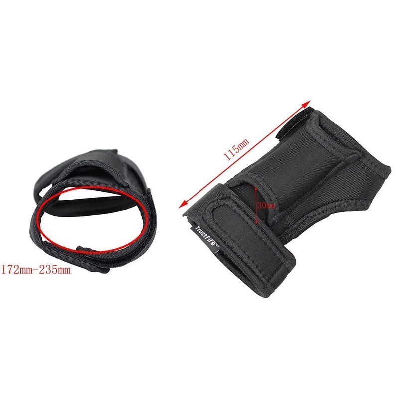 Tactical Wrist Flashlight Holster,Compact Diving Torch Arm Mount Holder Adjustable