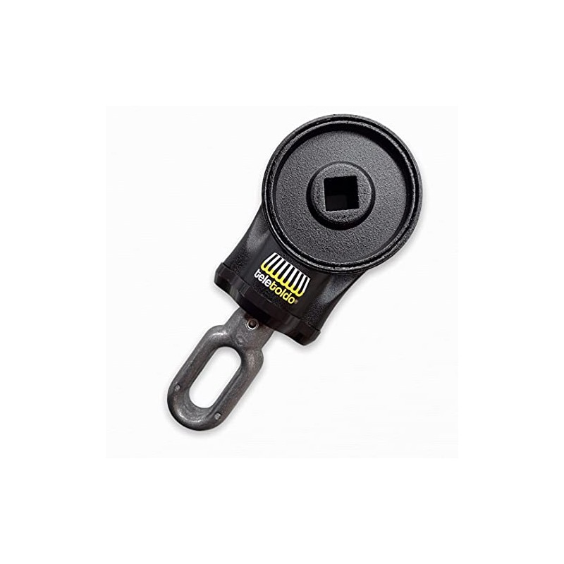 Machine Round with Screws (Black)