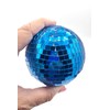 Red Blue Silver Mosiac Disco ball set, 3 balls, patriotic