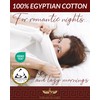 THREADS OF EGYPT 100% Egyptian Cotton Sheets Queen Size |