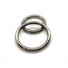 ‘O’ Rings welded polished Marine Grade A4 Stainless Steel 316.