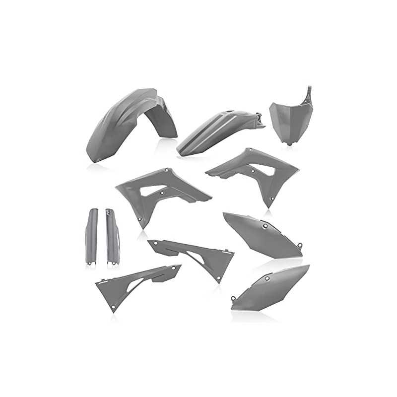Acerbis Full Plastic Kits For Honda - Grey (2736250011)