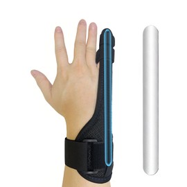 Yoeyiu Pinky Finger Splint Left Hand - Support Brace for Right Hand, Broken & Tendonitis Relief Stabilizer(1 Pcs)