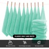 MOONQUEEN Microfiber Facial Cloths Fast Drying Washcloth 12 Pack -