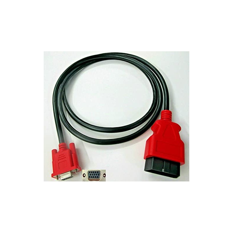 Xpertx Solutions OBD-II OBD2 Cable Compatible with Launch X431 CRP