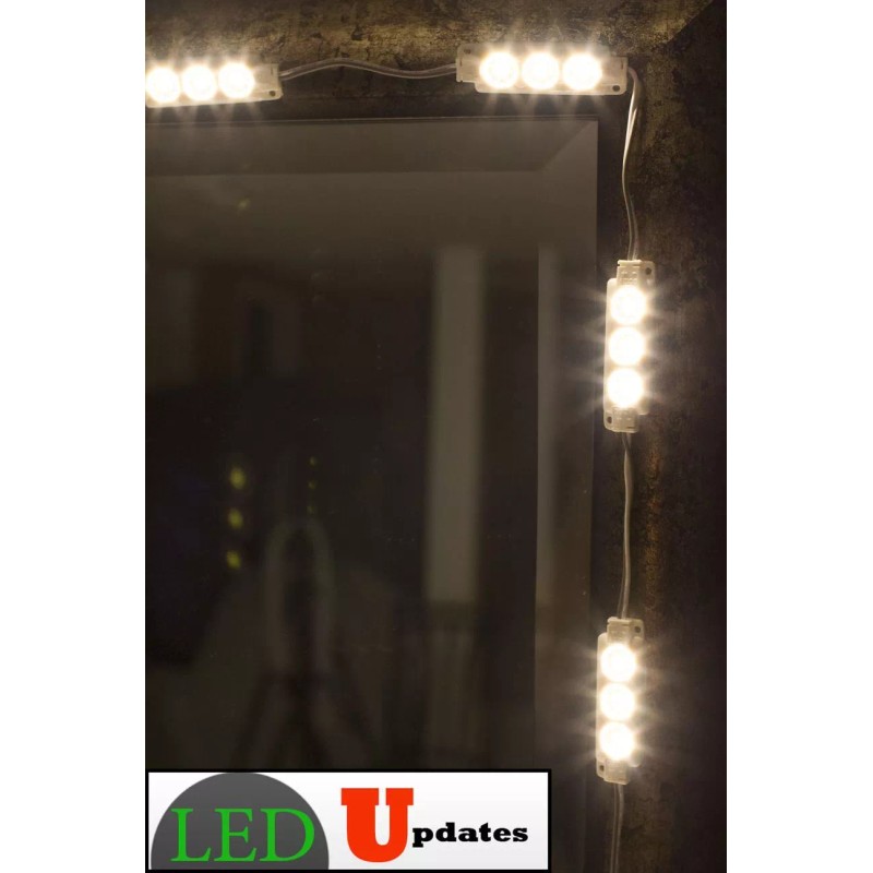 LEDUPDATES MAKEUP MIRROR LED LIGHT WARM WHITE FOR VANITY MIRROR