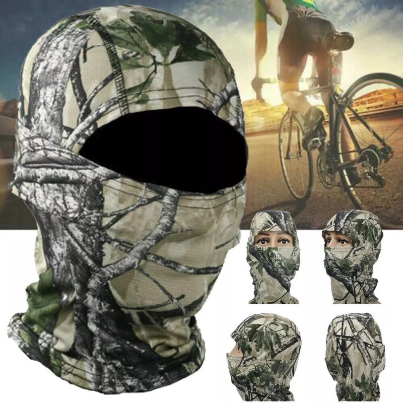 Unbranded Real Tree Camo Balaclava Face Shiesty Ski Mask UV